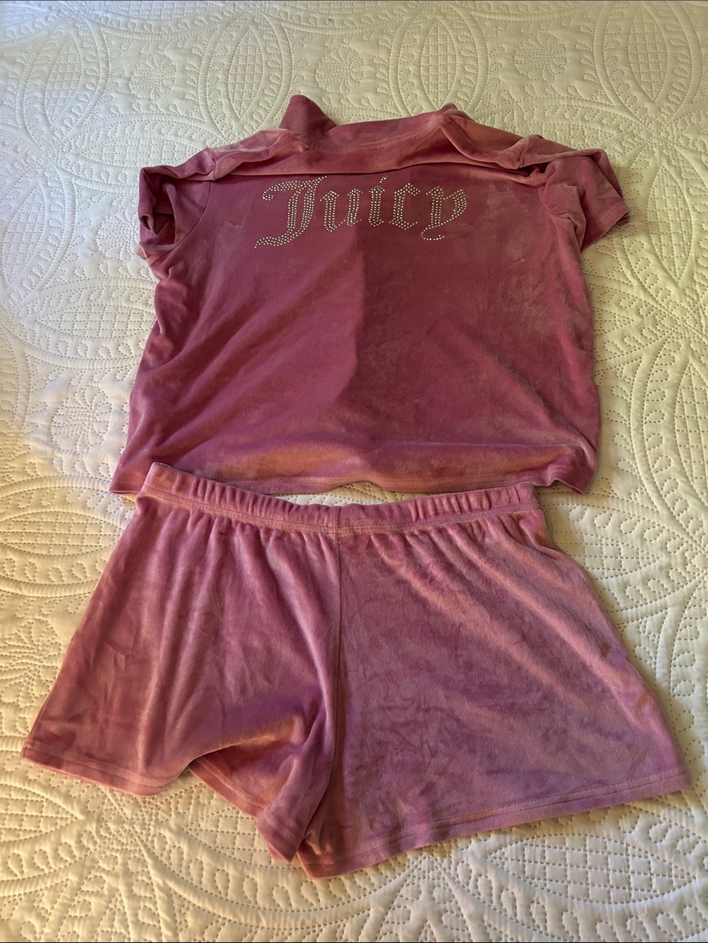 Juicy Couture Velour Pajama Set - Picture 4 of 4